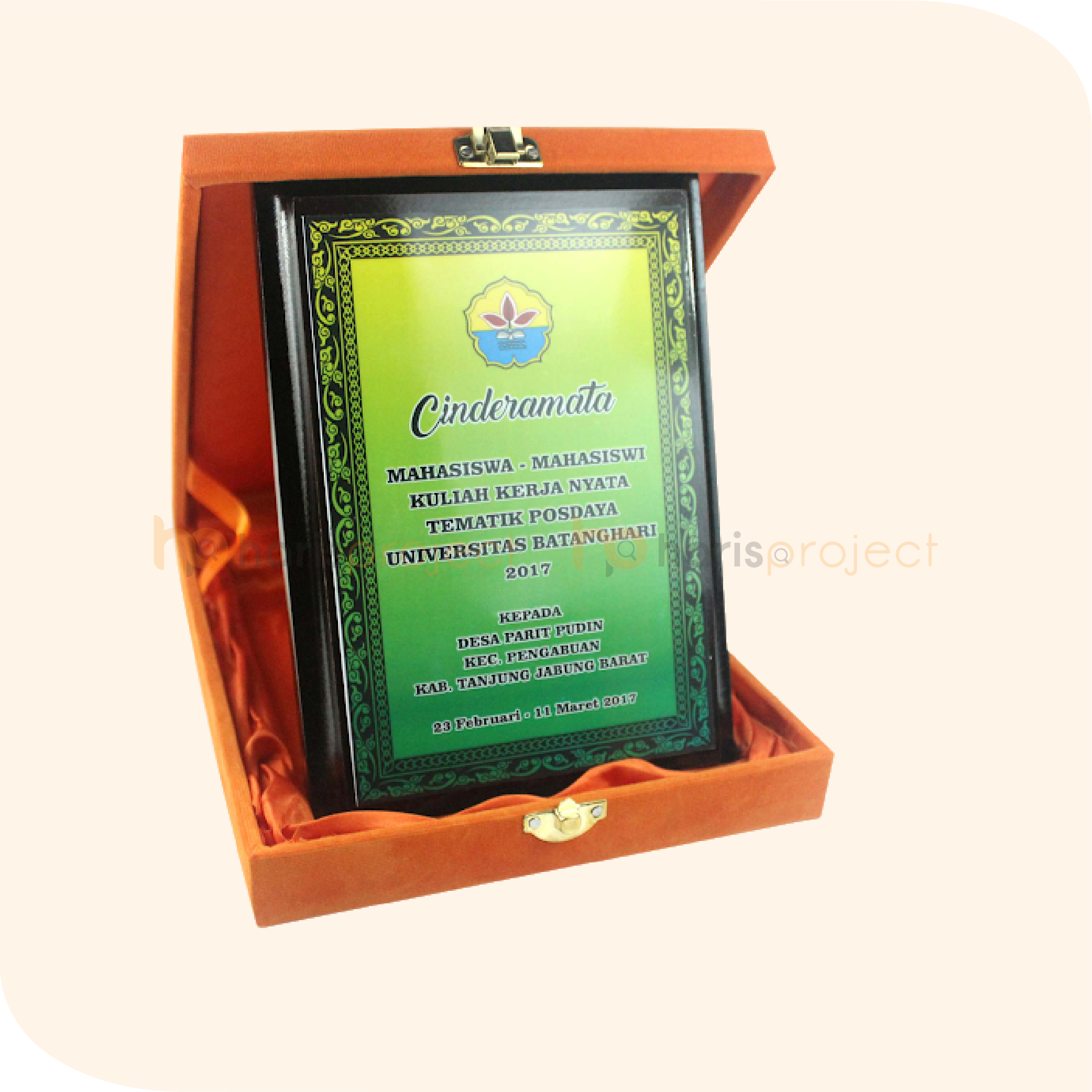 Plakat/Piagam Akrilik