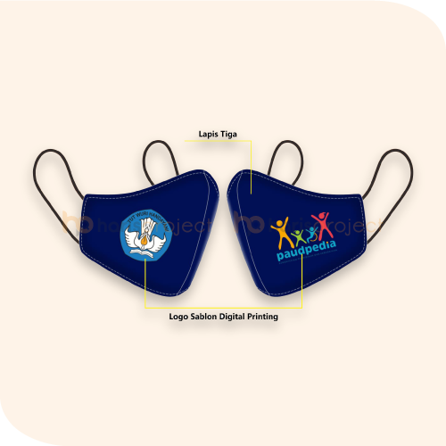 Masker Custom Print/Sablon